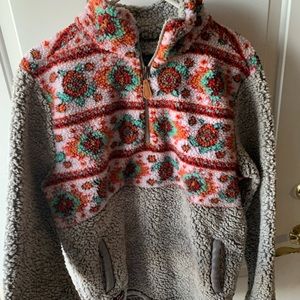 Simply southern Sherpa pullover.